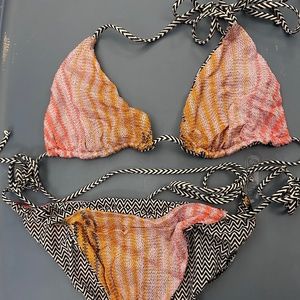 NWOT vintage Missoni String Bikini size 42